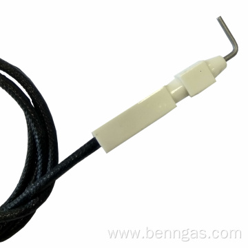 Gas oven parts electrode igniter